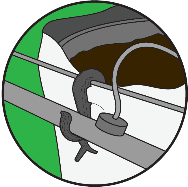 The Cooling Skirt Can Be Tucked Into Hose Clip To Support - The Cooling Skirt Can Be Tucked Into Hose Clip To Support (654x654)