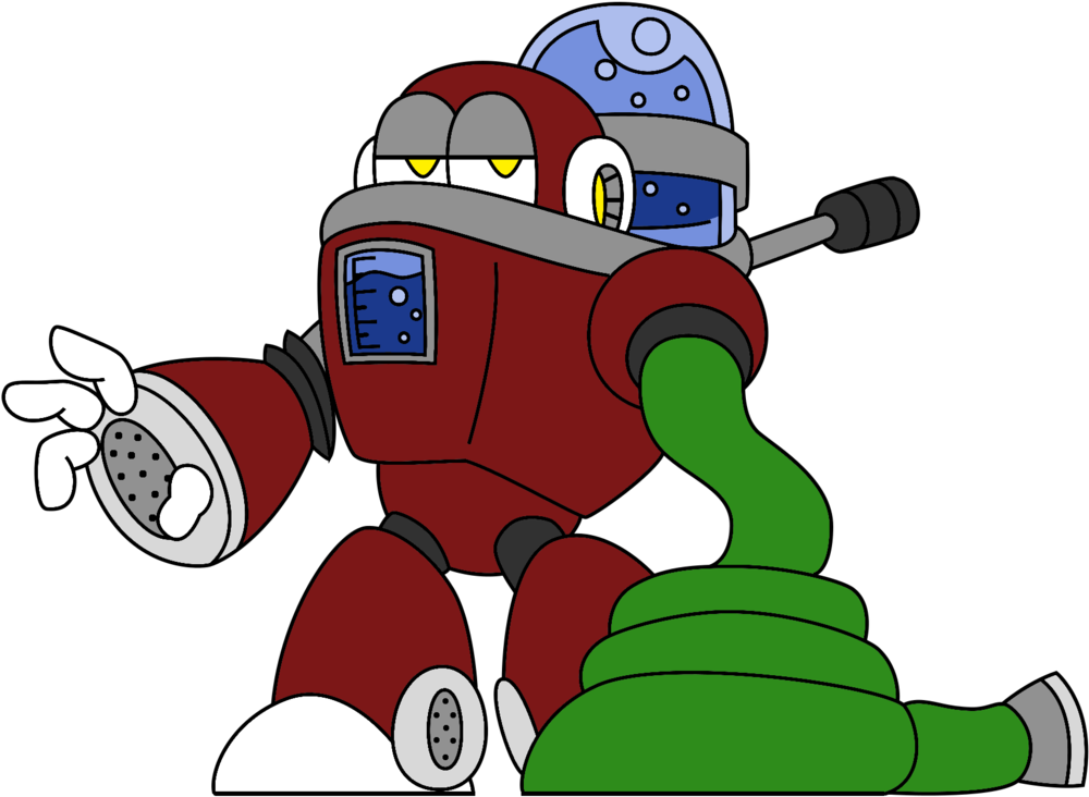 Justsomecatheu's Hose Man By Thecartridgetilter - Hose-man (1048x762)