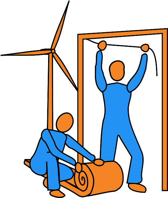 Doorway Craftsmen, Worker, Work, House, Door-frame, - Clip Art (545x640)