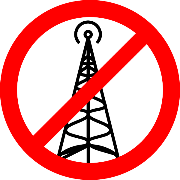 No Wireless Tower Clip Art - Portrait Of A Man (600x600)