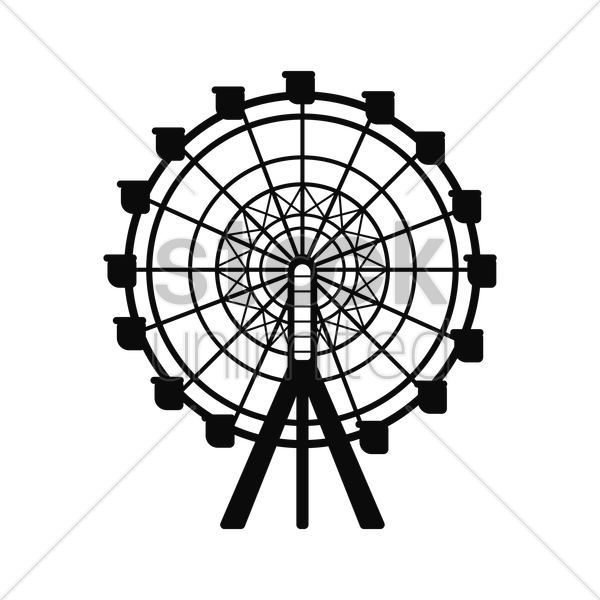 London Eye Clipart London Clipart Black And White - Logo Casa De Moneda (600x600)