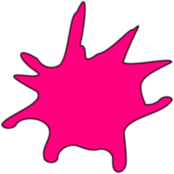 Dendritic Cell Rosa Clip Art At Clker - Dendritic Cell Rosa Clip Art At Clker (600x600)