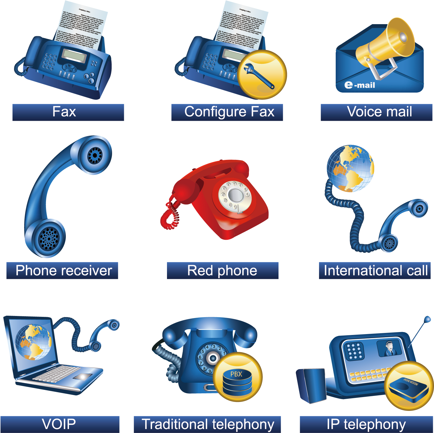 Communication Computer Icons Mobile Phones Clip Art - Modern Tools Of Communication (1667x1667)