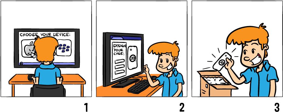 Design Your Own Custom Phone Case Or Tablet Case In - Cartoon (960x400)