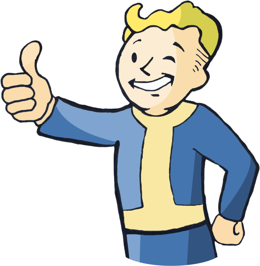 Fallout 4 Vault Boy By Nexsusair143 On Deviantart - Fallout Vault Boy Transparent (1024x999)