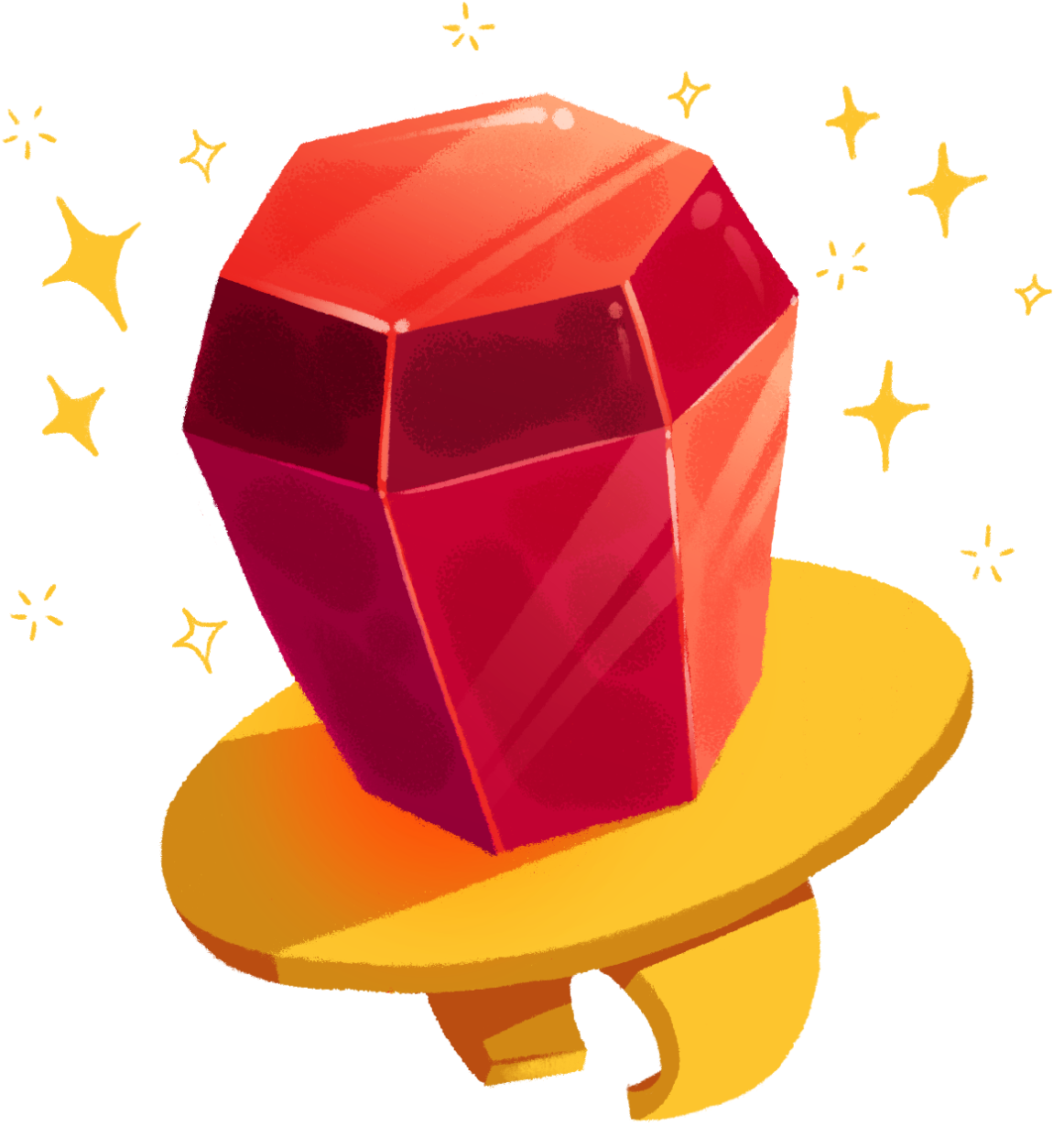 Ring Clipart Png - Crystal (1280x1349)