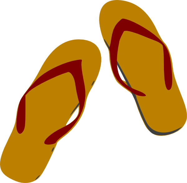 Sandals Clipart (600x587)