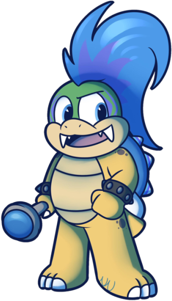 Here Are My Koopaling Redesigns - Cartoon (540x605)