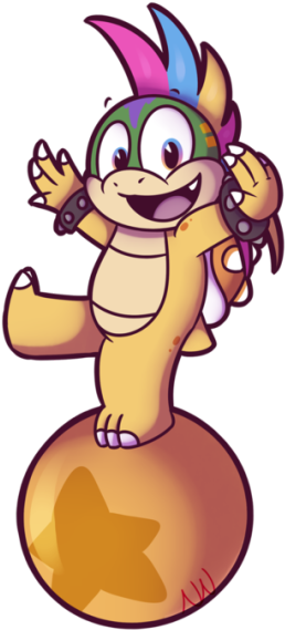 Here Are My Koopaling Redesigns - Cartoon (540x579)