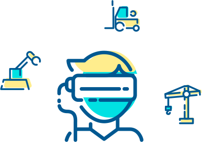 Thus Vr Is The Perfect Medium For Industrial Training - Icon Simulation Games (414x290)