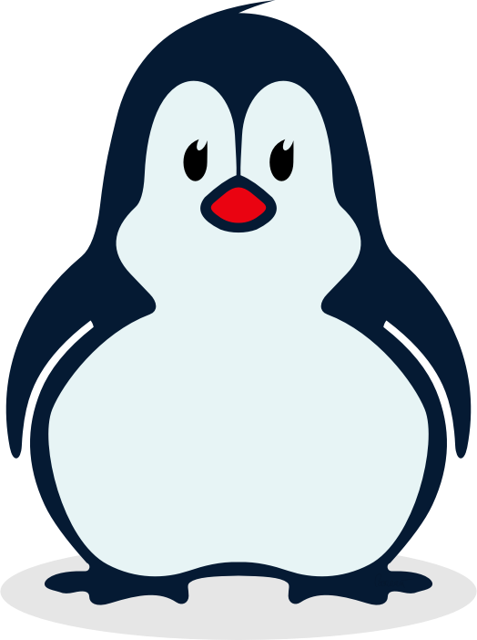 Clipart Peggy Clipart - Penguin Facing Forward (524x702)