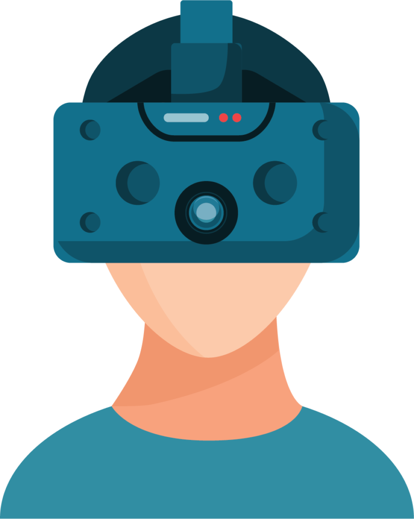 Vr/ar Unleashed Literally - Virtual Augmented Reality Png (817x1024)