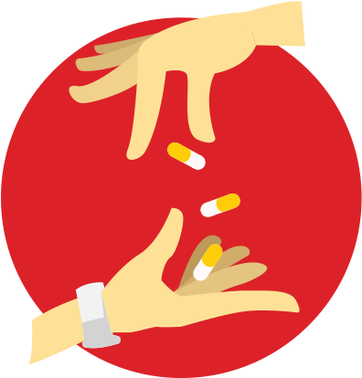 Anti-depressant Drug Addiction And Rehabilitation - Illustration (815x440)