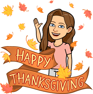 Bitmoji Of Me Waving In Falling Leaves Saying 'happy - Snapchat Avatar (398x398)