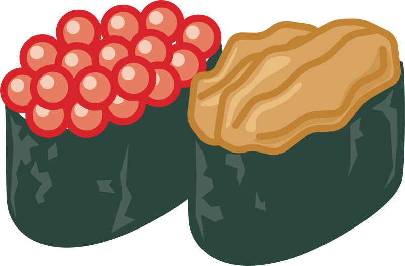 By Oksmith - 軍艦 巻き イラスト (800x525)