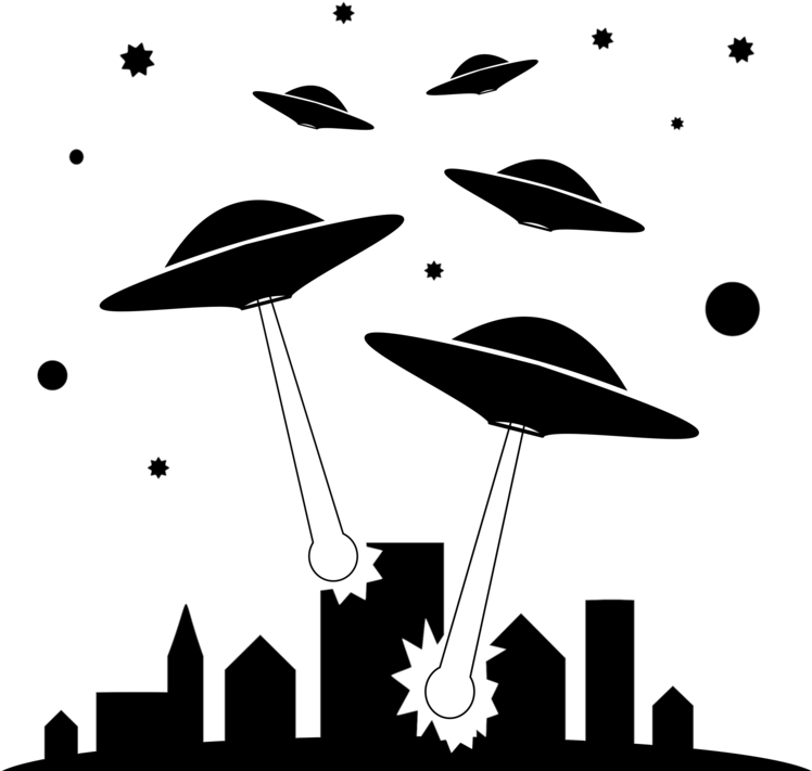 Free Computer Icons Download Free Commercial Clipart - Alien Invasion Vector (750x750)