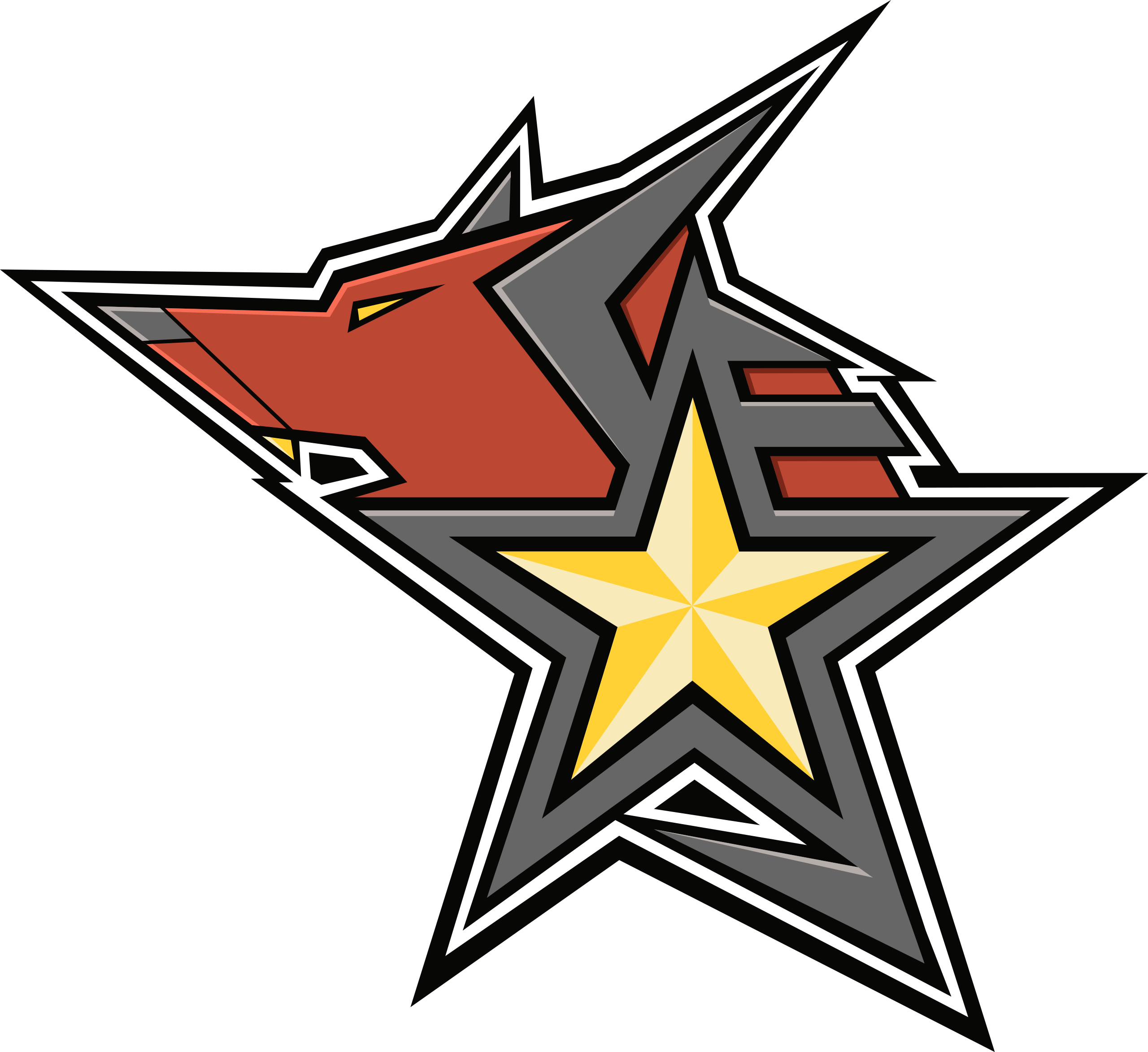 Star Wolves, Omega Wolves Company - Rockstar Energy Drink Symbol (2560x2345)