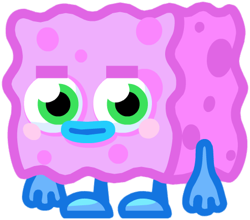 Bentley The Supah Loofah Turned Sideways - Moshi Monsters Bentley (492x432)