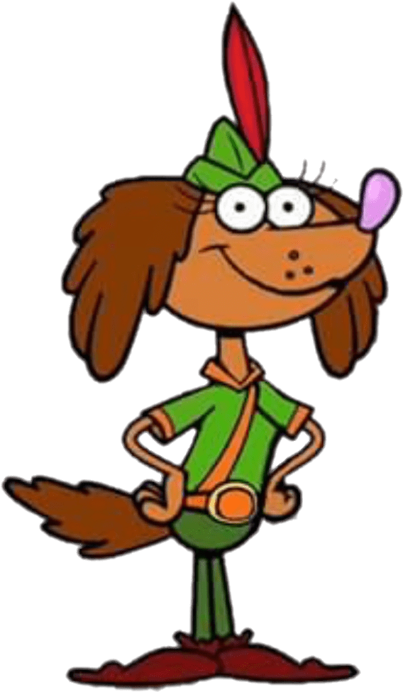 Nature Cat Character Nature Dog Transparent Png - Nature Dog Nature Cat (576x1011)