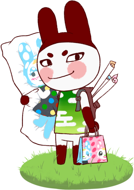 Genji - Animal Crossing X Overwatch Genji (500x678)