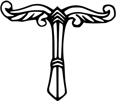 Look At The Nose Piece And What Do You See - Irminsul Symbol (425x381)