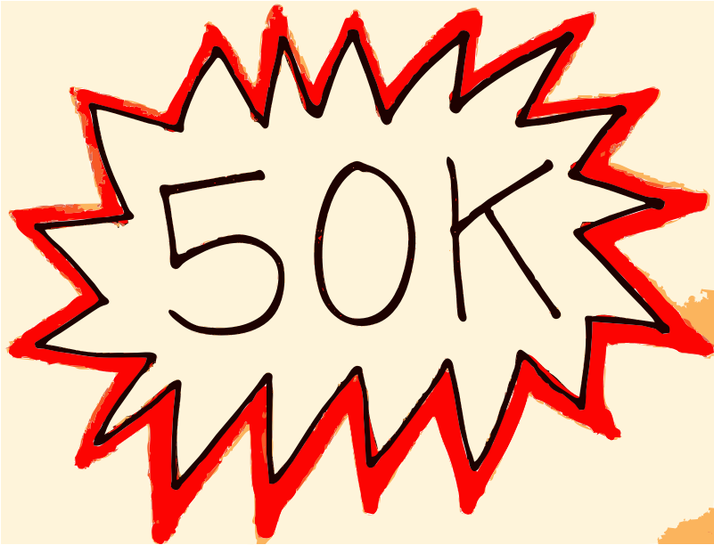 Openclipart Hits 50k - 50k Clipart (800x800)