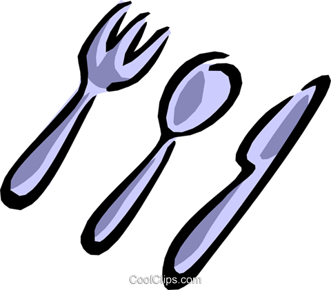 Utensils Royalty Free Vector Clip Art Illustration - Utensils Royalty Free Vector Clip Art Illustration (480x421)