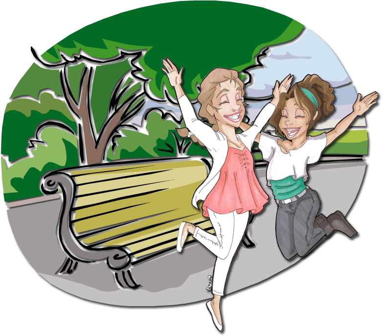 Mackenzie, Comes To Houston From Her Hometown, Chicago, - Cartoon (781x687)