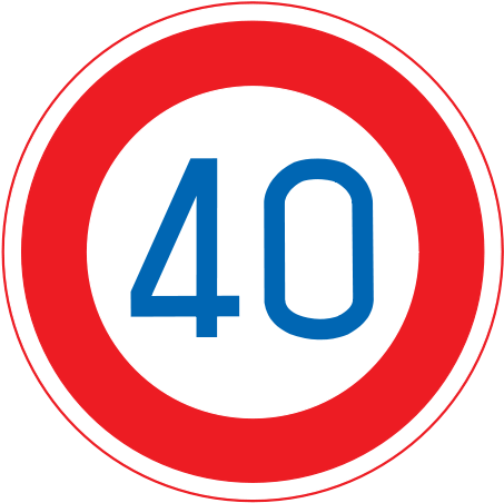 Day 40- June 30th - Japanese Speed Limit Signs (470x470)