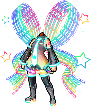 Hatsune Miku Clipart File - Tenth Hatsune Miku Unison League (380x380)