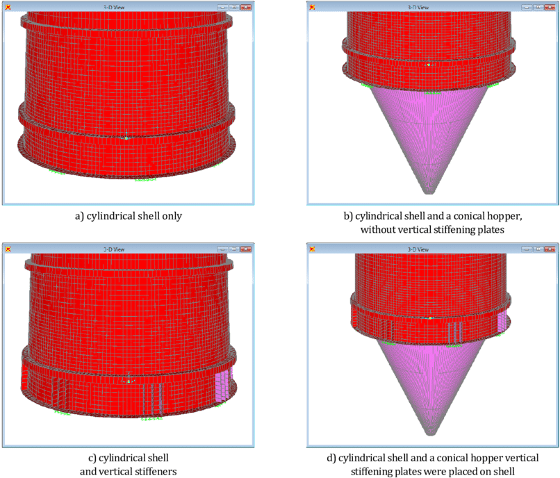 Variants Of Researched Silos And Joints - Variants Of Researched Silos And Joints (850x697)