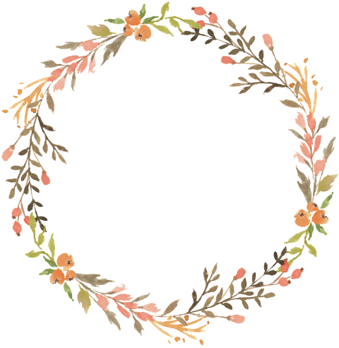 Free Png Download Transparent Floral Wreath Png Images - Transparent Floral Wreath Png (480x493)