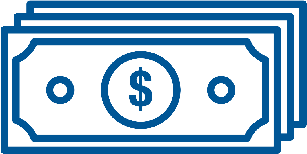 Excel Finance Cash Loans - Dollar Bill Icon Png (1200x1200)