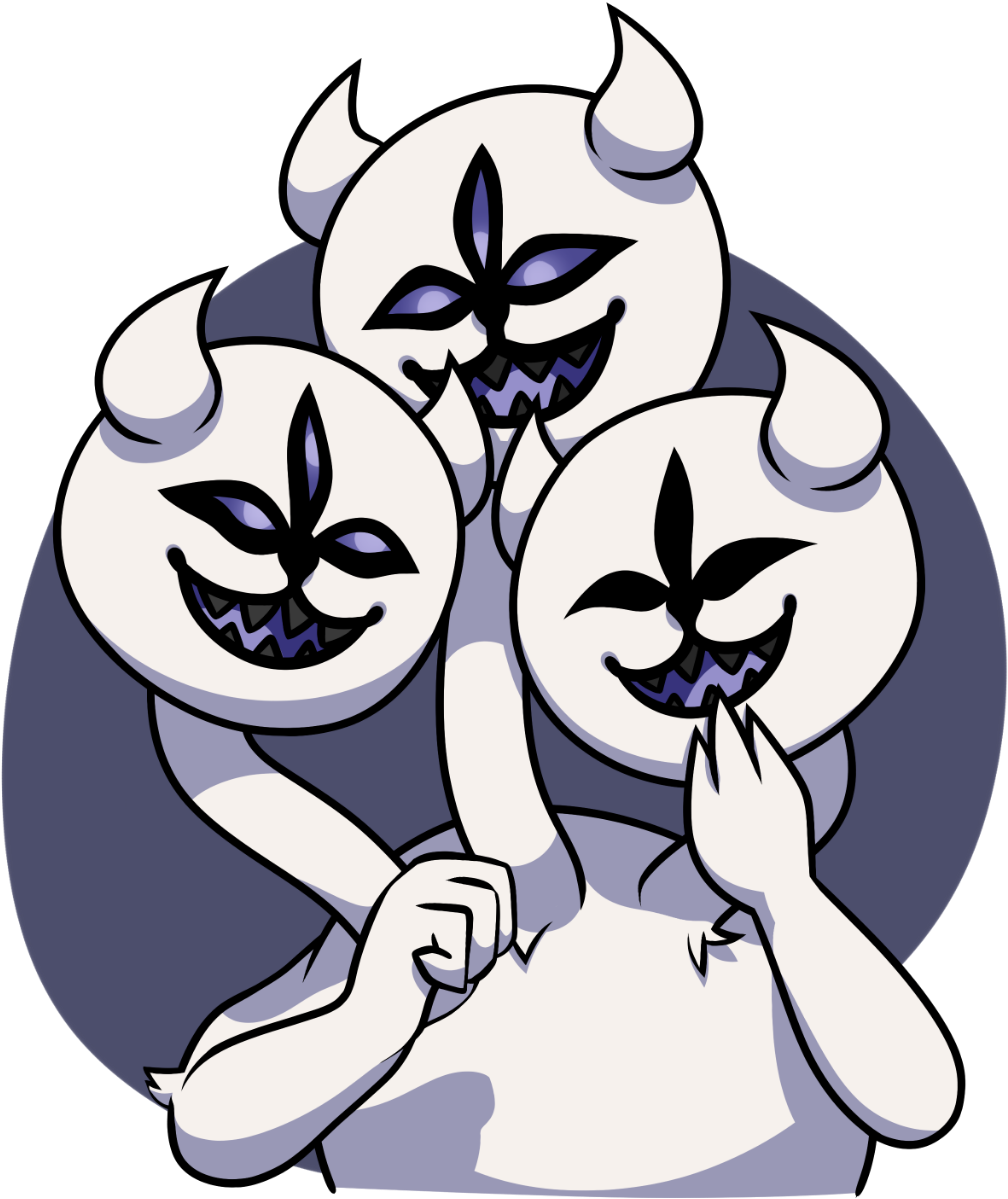 Demon Spawn Point - Дельтарун Кловер (1280x1280)