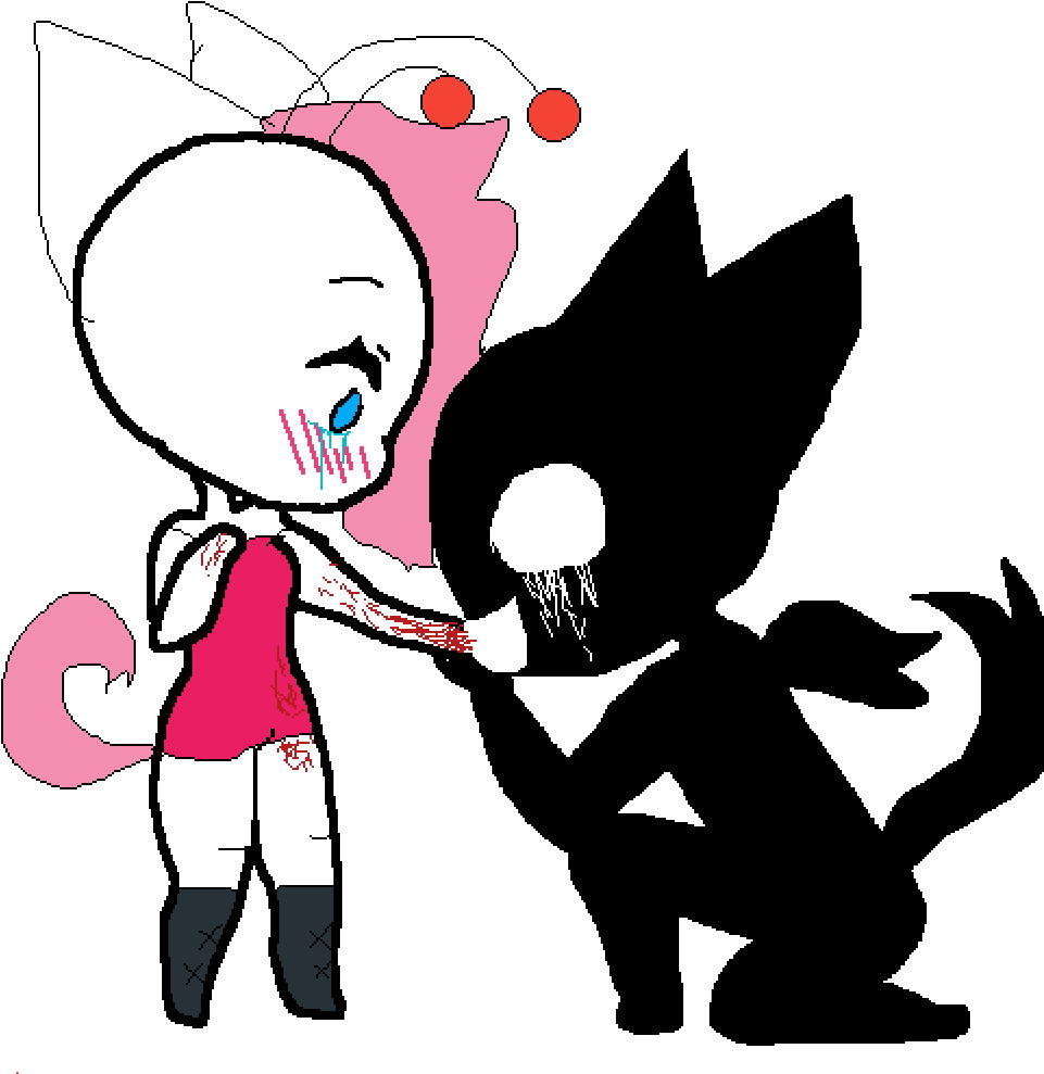 Idk By Moonlight-cat Png Transparent Library - Cartoon (1000x1000)