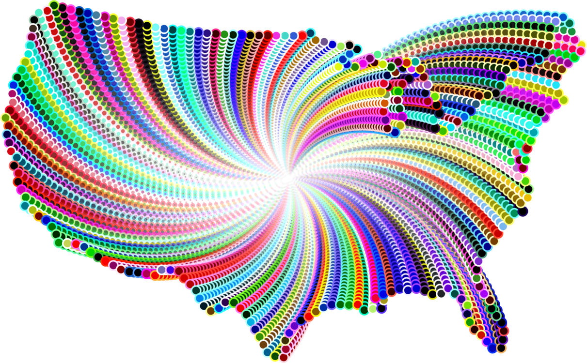 Line Point Pink M - Fractal Art (1211x750)