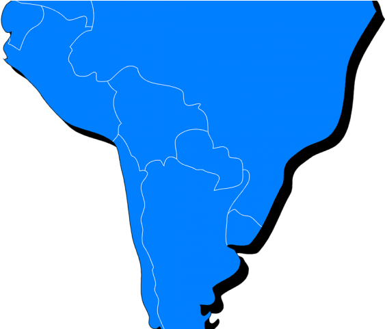 Lama Clipart South America - Latin America Map Png (640x480)
