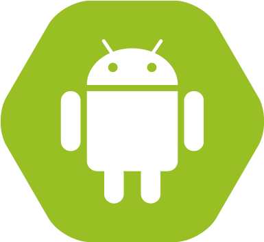 Index Of /pound/ Sets/social Media/social Media Icons/png/polygon - Icon Logo Android (384x384)