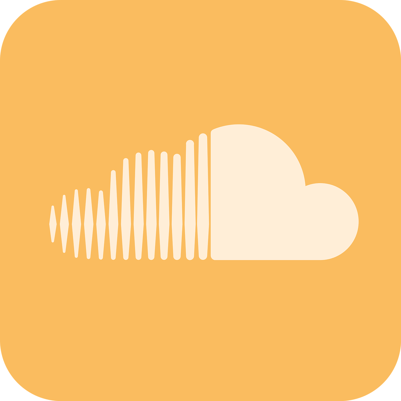 Sound Cloud,icon,social,social Media Icon,social Media - Soundcloud (1280x1280)