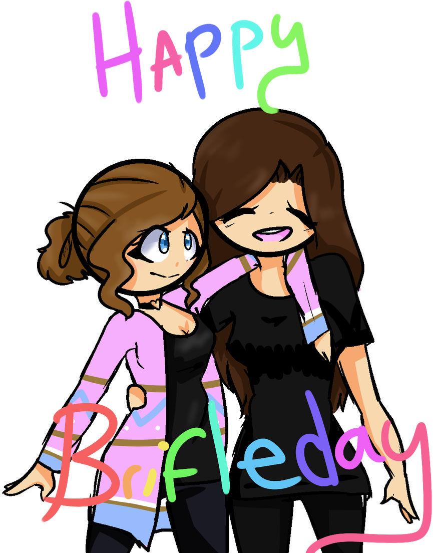 Fanart Gift By Simplyaran Happy Birthday Sarah - Cartoon (1024x1103)