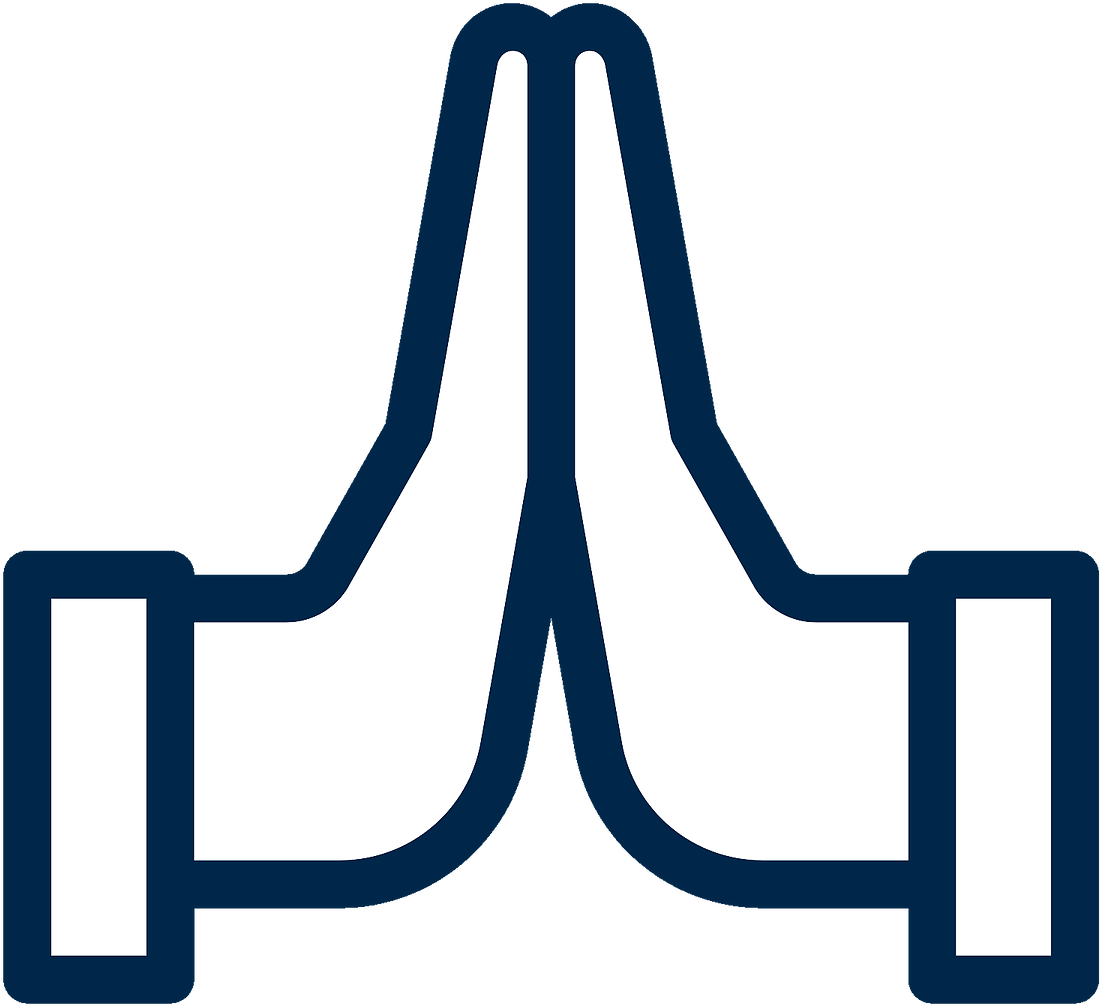 This Plugin Is Unclaimed - Black And White Prayer Emoji (1200x1200)