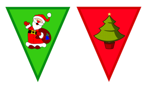 Attach To A String To Hang At Your Home Or A Holiday - Cartoon (500x350)