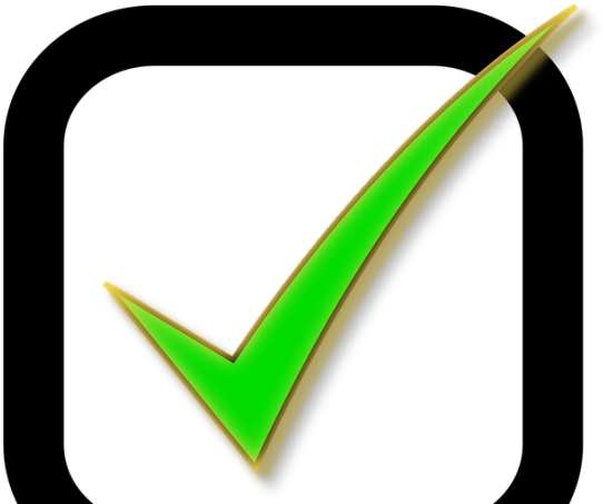 Green Tick Clipart Word Art - Internet (640x480)