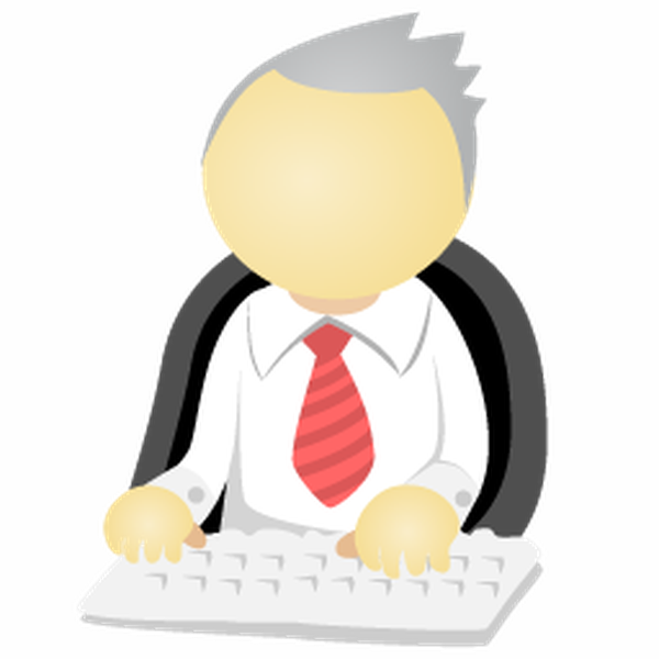 Icon Office Man Clipart Computer Icons Clip Art - Man Icon (600x600)