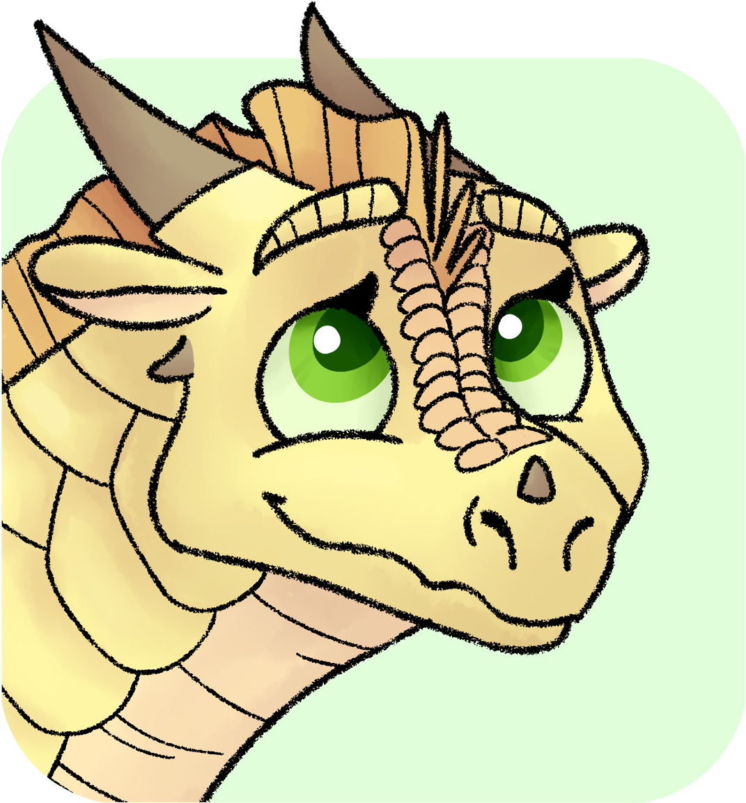 Drew Up An Icon Of The Sunshine Daughter For My New - Cartoon (1280x1280)