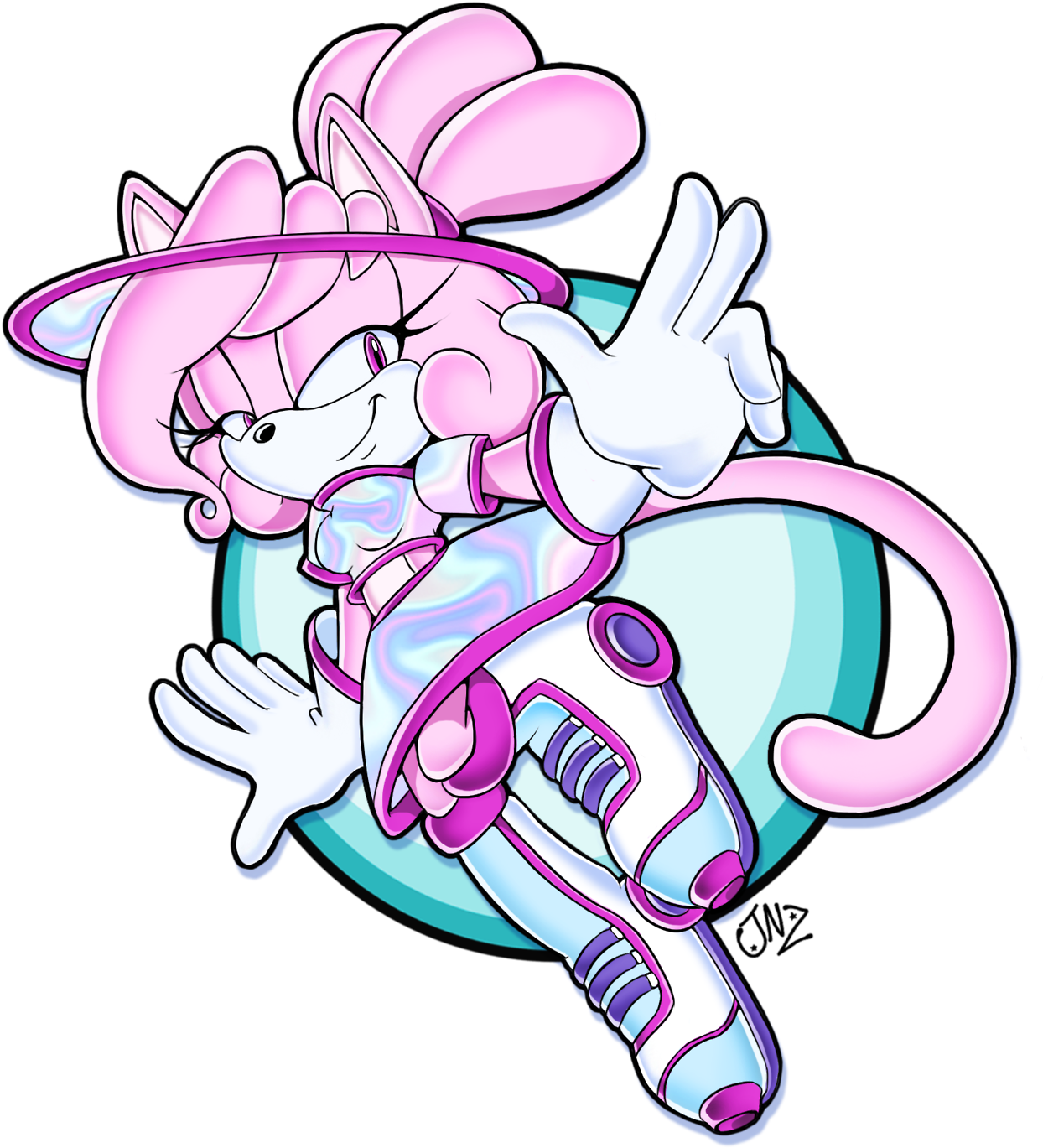 Kelly The Pink Panther - Kelly The Pink Panther (1280x1419)