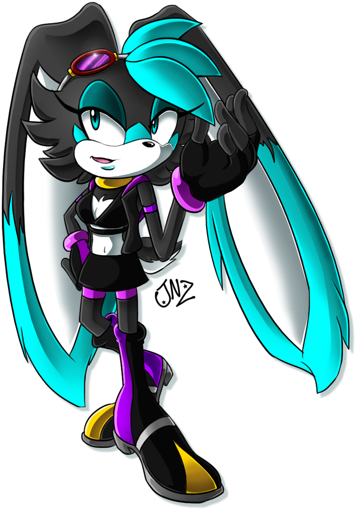 Agate The Rabbit By Jovialnightz - Cartoon (772x1035)