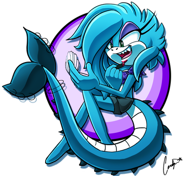 Sonic Fan Characters Shark (367x350)
