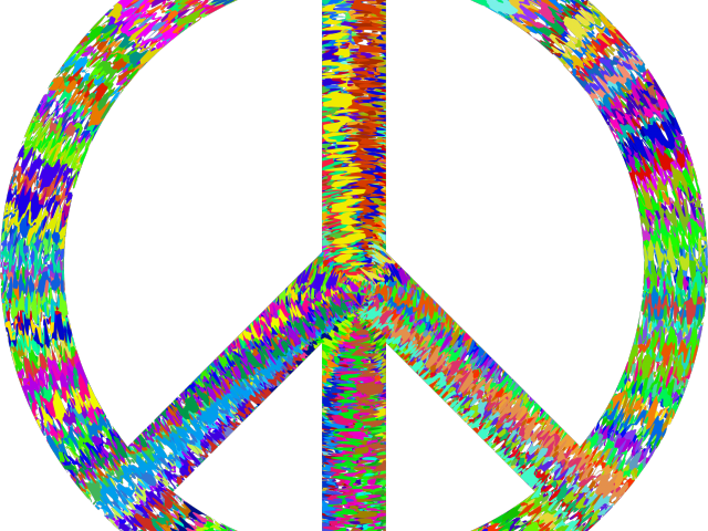 Peace Sign Clipart Blank - Peace Symbols (640x480)