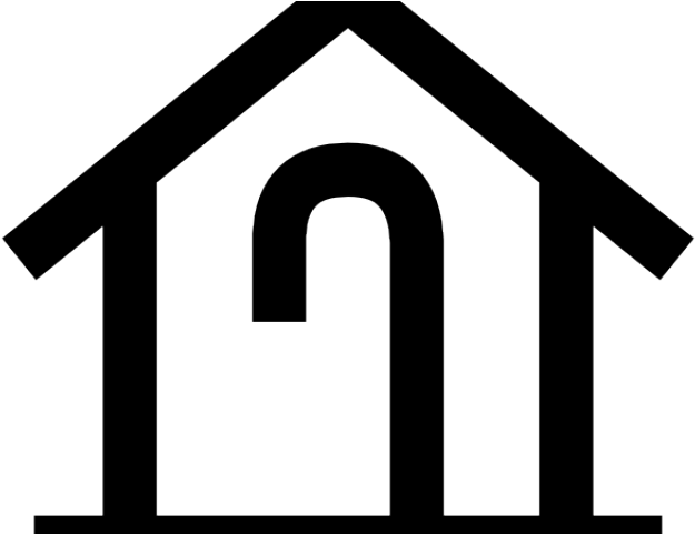 Home Clipart Simbol - Retirement Home (640x480)